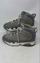 Load image into Gallery viewer, Nike Boys Air Jordan 9 HV4574-011 Gray White Lace-Up Sneakers Shoes Size 5Y
