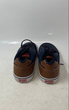 Load image into Gallery viewer, Levi's Mens Miles 517777U51 Navy Blue Brown Lace-Up Sneaker Shoes Size 10
