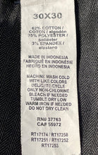 Load image into Gallery viewer, Perry Ellis Mens Blue Flat Front Slash Pockets Very Slim Dress Pants Size 30x30
