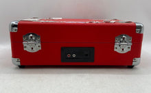 Load image into Gallery viewer, Victrola Red Portable Classic Suitcase Record Player Turntable Not Tested
