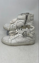 Load image into Gallery viewer, Zadig &amp; Voltaire Mens White Leather Round Toe Lace-Up Sneaker Shoes Size EU 38
