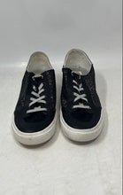 Load image into Gallery viewer, Dolce Vita Womens Zoey Black Glitter Round Toe Lace-Up Sneaker Shoes Size 9.5M

