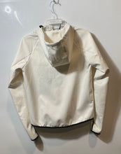 Load image into Gallery viewer, Nike Womens Off White Hypertech Storm-Fit Softshell Full-Zip Hoodie Size Medium
