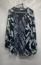 Load image into Gallery viewer, Calvin Klein Womens Multicolor Printed Button Front Blouse Top Size 2X
