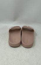 Load image into Gallery viewer, Michael Kors Womens Peach White Signature Open Toe Slip-On Slide Sandals Size 8M
