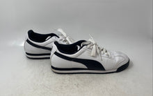 Load image into Gallery viewer, Puma Mens Roma Basic 353572 04 White Black Lace-Up Sneaker Shoes Size 8.5
