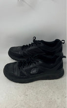Load image into Gallery viewer, Skechers Mens Flex Advantage SR 77040EW Black Lace-Up Sneakers Shoes Size 13
