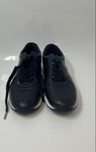 Load image into Gallery viewer, Michael Kors Womens Black Low Top Lace-Up Sneaker Shoes Size 8.5
