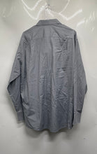 Load image into Gallery viewer, Calvin Klein Mens Gray Long Sleeve Spread Collar Dress Shirt Size XL 17.5 34/35
