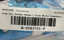 Load image into Gallery viewer, Nike Womens Air Jordan 1 Low DC0774-104 Blue White Lace-Up Sneaker Shoes Size 7
