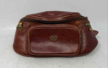 Load image into Gallery viewer, Di Berardino Womens Brown Leather Adjustable Strap Shoulder Handbag
