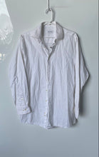 Load image into Gallery viewer, Calvin Klein Mens White Long Sleeve Spread Collar Dress Shirt Size 15
