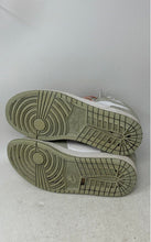 Load image into Gallery viewer, Nike Womens Air Jordan 1 Retro High OG White Light Green Sneaker Shoes Size 8.5
