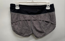 Load image into Gallery viewer, Lululemon Womens Black Gray Heather Pull-On Activewear Athletic Shorts Size 6

