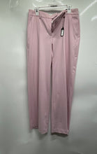 Load image into Gallery viewer, Express Womens Pink Flat Front Pockets Regular Fit Wide-Leg Dress Pants Size 10R
