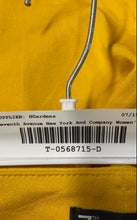 Load image into Gallery viewer, Seventh Avenue New York &amp; Company Womens Yellow Skinny Leg Trouser Pants Size 6
