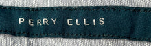 Load image into Gallery viewer, Perry Ellis Mens Light Blue Short Sleeve Collared Button-Up Shirt Size XL
