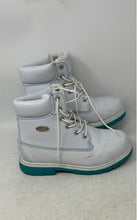 Load image into Gallery viewer, Lugz Womens Convoy 6 Inch White Green Round Toe Lace-Up Ankle Boots Size 7.5
