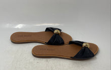 Load image into Gallery viewer, Steve Madden Womens Dipsy Black Leather Open Toe Slip-On Slide Sandals Size 8 M
