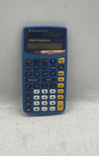Load image into Gallery viewer, Texas Instruments Math Explorer Blue Portable Scientific Calculator
