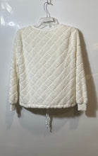 Load image into Gallery viewer, Steve Madden Womens Off-White Crew Neck Long Sleeve Pullover Sweater Size Small
