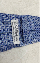 Load image into Gallery viewer, Saks Fifth Avenue Mens Blue Geometric Adjustable Pointed Tie One Size

