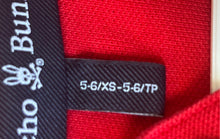 Load image into Gallery viewer, Psycho Bunny Boys Red Logo Patch Short Sleeve Collared Polo Shirt Size XS 5-6

