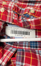 Load image into Gallery viewer, Tommy Hilfiger Mens Multicolor Plaid Cotton Long Sleeve Button-Up Shirt Size S
