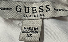 Load image into Gallery viewer, Guess Womens White Sleeveless Spaghetti Strap Back Zip Bodycon Dress Size XS
