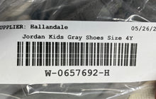Load image into Gallery viewer, Nike Boys Air Jordan 6 Rings 323419-014 Gray Lace-Up Sneaker Shoes Size 4Y
