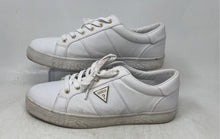 Load image into Gallery viewer, Guess Mens Gastray White Leather Lace-Up Low Top Sneaker Shoes Size 11M
