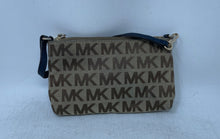 Load image into Gallery viewer, Michael Kors Womens Brown Signature Print Detachable Strap Small Shoulder Bag
