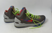 Load image into Gallery viewer, Nike Mens KD 5 554988-007 Gray Print Lace-Up Sneaker Shoes Size 12 No Insole
