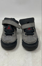 Load image into Gallery viewer, Nike Kids Jordan Spizike Low FQ3951-002 Gray Hook &amp; Loop Sneaker Shoes Size 11C
