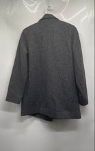 Load image into Gallery viewer, Marvin Richards Womens Gray Long Sleeve Double-Breasted Peacoat Size 8
