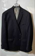 Load image into Gallery viewer, Paul Fredrick Mens Black Long Sleeve Notch Lapel Two-Button Blazer Size 50R
