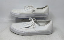 Load image into Gallery viewer, Vans Mens Classic 721356 White Low Top Round Toe Lace-Up Sneakers Shoes Size 10
