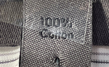 Load image into Gallery viewer, Calvin Klein Mens White Striped Stretch Slim Fit Dress Shirt Size 16 32/33
