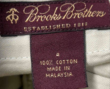 Load image into Gallery viewer, Brooks Brothers Boys Khaki Cotton Pleated Front Straight Leg Dress Pants Size 4
