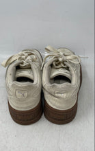 Load image into Gallery viewer, Puma Kids Karmen II Idol 400371-01 Beige Suede Lace-Up Sneakers Shoes Size 4

