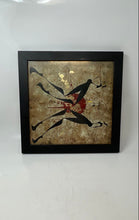 Load image into Gallery viewer, Roberto Fantini Annotando Impression Fine Black Frame Z Gallerie Art Painting
