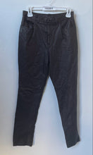 Load image into Gallery viewer, Jones New York Womens Brown Leather 5-Pocket Design Dress Pants Size 4
