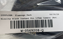 Load image into Gallery viewer, Minolta Instant Pro Black 125mm Autofocus Film Camera Not Tested
