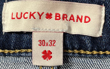 Load image into Gallery viewer, Lucky Brand Womens Blue Stretch Pockets Skinny Leg Jeans Size 30X32
