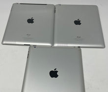Load image into Gallery viewer, Lot Of 3 Pcs Assorted Apple iPad Silver Mixed iOS Tablets Not Tested For Parts
