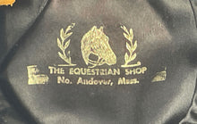 Load image into Gallery viewer, The Equestrian Shop Black Head Protective Gear Western Riding Hat Size 6 7/8
