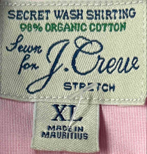 Load image into Gallery viewer, J.Crew Mens Pink Stretch Long Sleeve Collared Regular Fit Button-Up Shirt Sz XL
