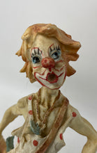 Load image into Gallery viewer, Vintage Hand-Painted Collectible Ceramic Statue Pucci Arnart Hobo Clown Figurine
