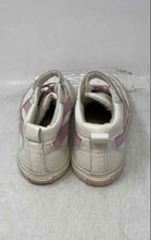 Load image into Gallery viewer, Hurley Girls White Pink Round Toe Hook And Loop Mid Top Sneakers Shoes Size 2
