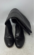Load image into Gallery viewer, Anne Klein Womens Black Leather Round Toe Knee High Riding Boots Size 7 M
